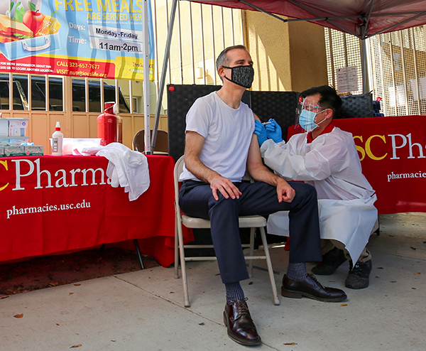 City to offer free flu shots with USC School of Pharmacy