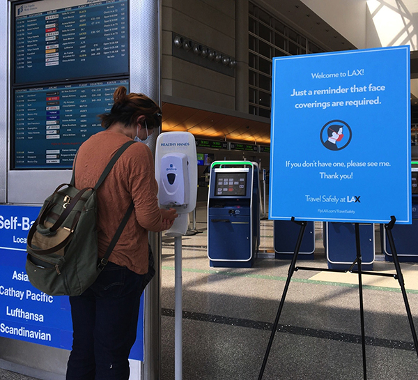 New technology leads to touchless service at airport