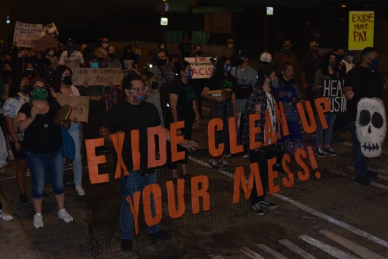 Residents outraged over Exide bankruptcy plan 