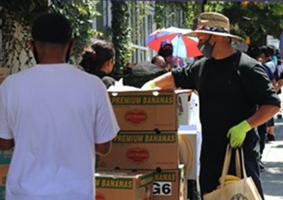 Homies Unidos switches to feeding families in pandemic