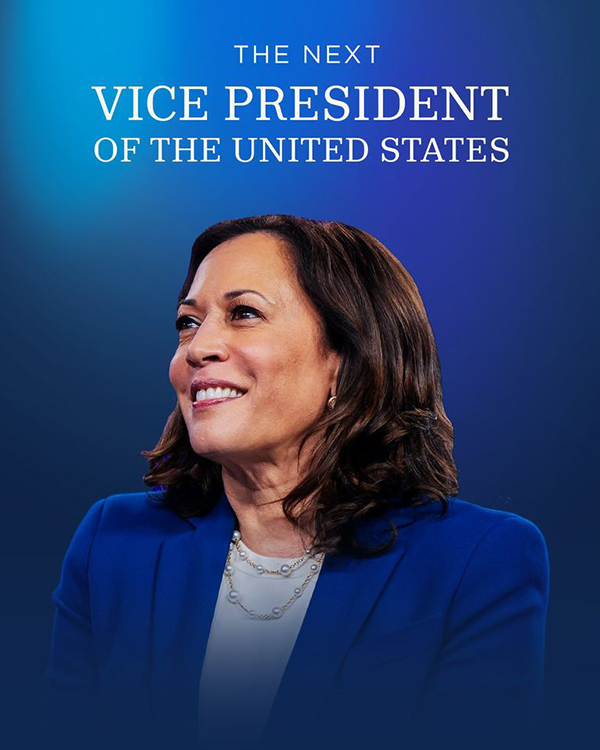 ‘A PROUD DAY:’ ‘While I may be the first woman in this office,  I won’t be the last’ — VP-elect Kamala Harris