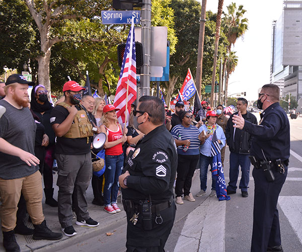 LAPD response to protests draws sharp criticism