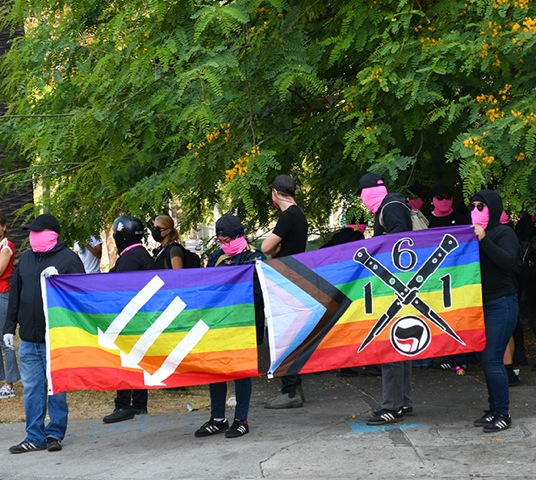 Transgender rights demonstration ends with arrests