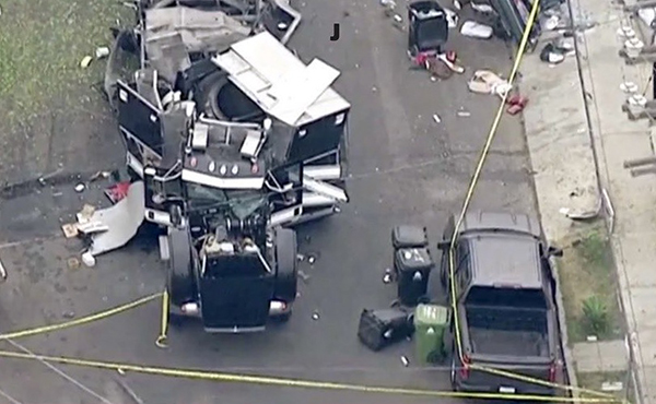 Two deaths blamed on explosion in South L.A.