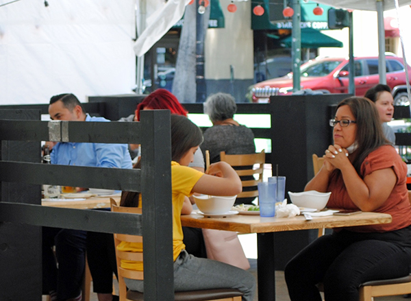 Bellflower makes outdoor dining rules permanent