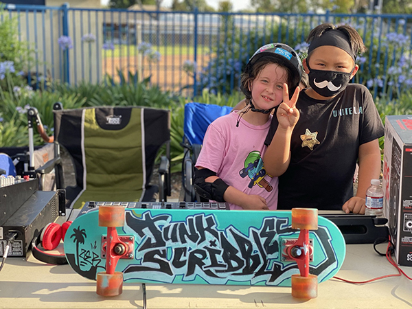 Young girl seeks to unite L.A. through skateboarding