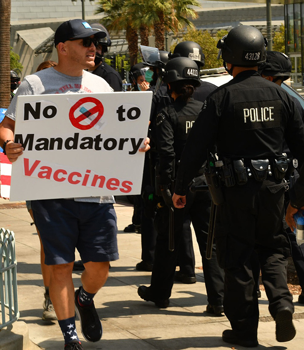 Distrust fuels resistance to vaccines