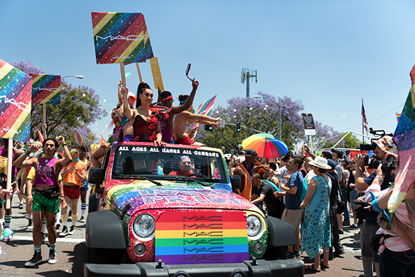 West Hollywood, Hollywood host separate Pride events