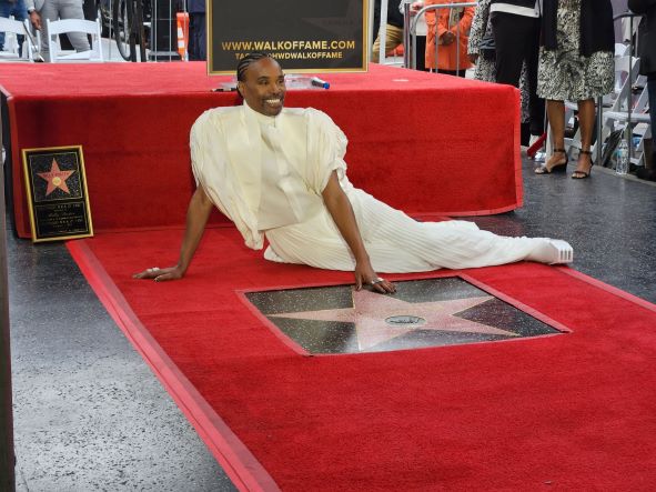 Billy Porter receives star on Hollywood Walk of Fame