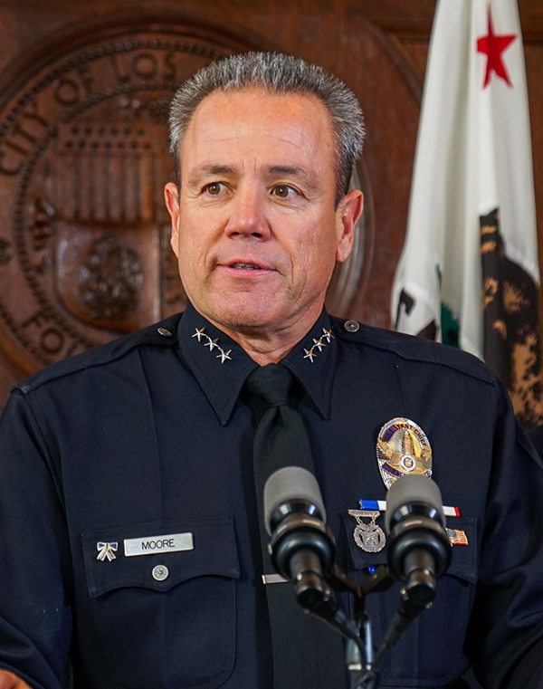 LAPD chief asks for another five-year term