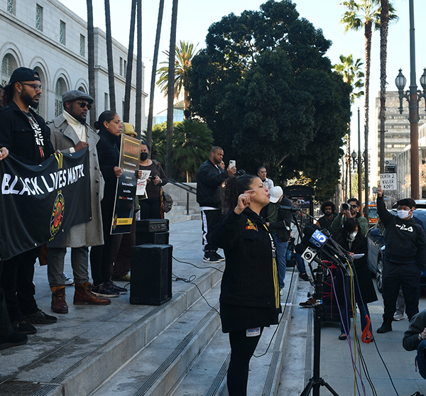 Residents ‘fed up’ with LAPD killings