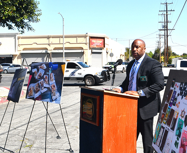 Compton announces success in closing illegal dispensaries