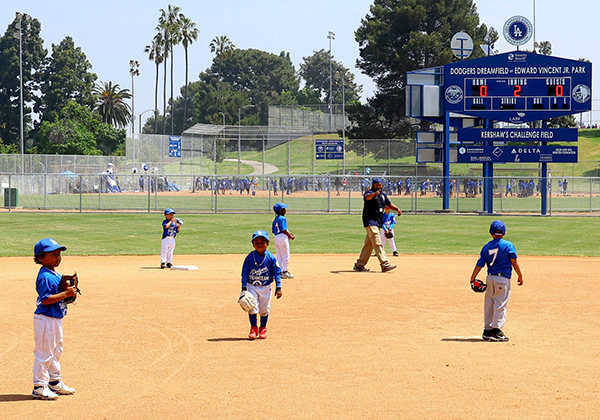 Dodgers unveil latest dreamfields at Inglewood park