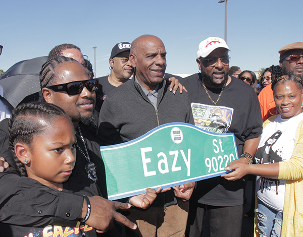 Hip-hop icon Easy-E honored in Compton