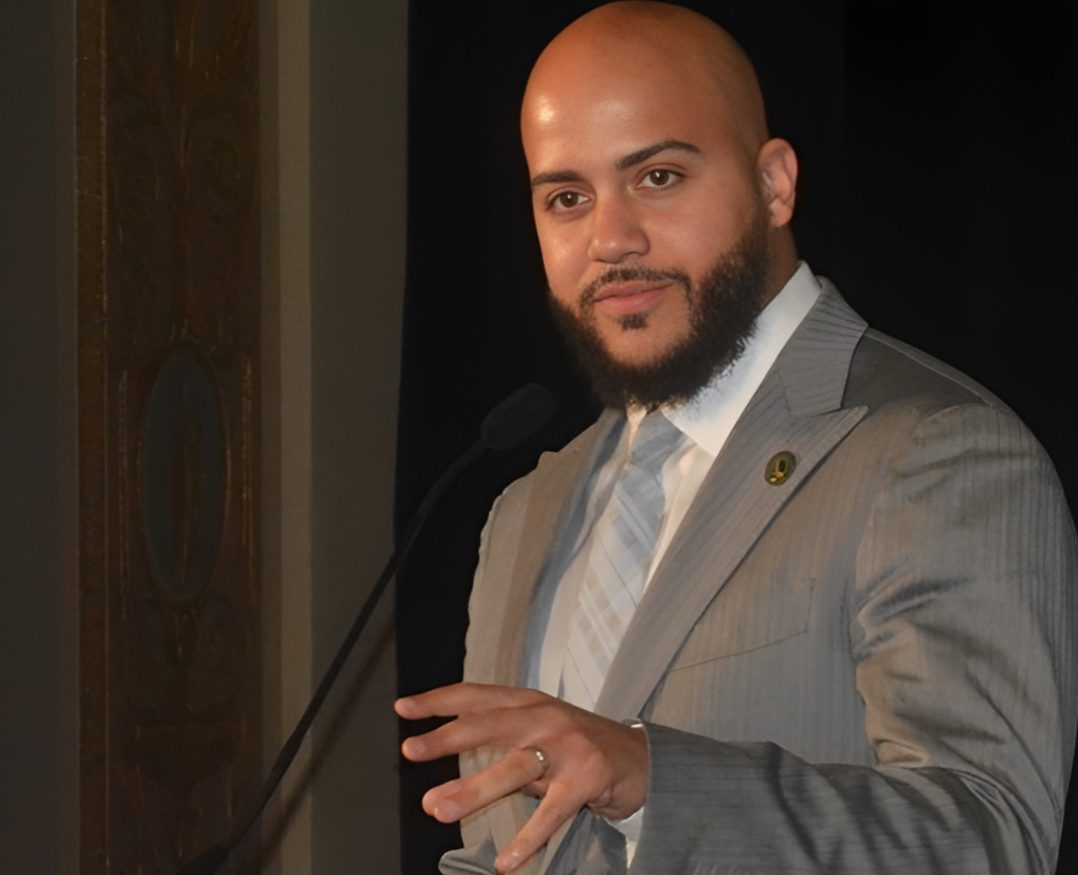 A photo of Assemblyman Isaac Bryan, vice chair of the California Legislative Black Caucus.