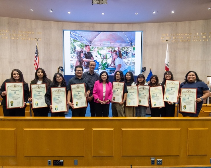 Cal State L.A. students honored for boosting East Los Angeles small businesses
