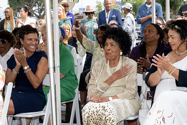 Longtime activist Diane Watson honored for years of service to L.A.